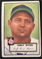 1952 Topps #277 Early Wynn HOF Semi High Lower gra