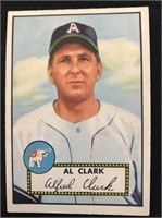 1952 Topps #278 Al Clark Semi High Nice Looking Co