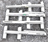 (4) Werner aluminum ladder jacks Model 10-14-01,