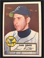 1952 Topps #304 Sam Dente SP Semi High Mid grade C