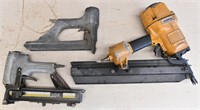 Lot of three pneumatic guns currently not