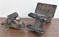 (2) Hitches, one is a ball pintle 8 ton flush
