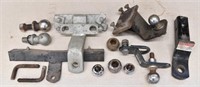 Assorted lot of hitches, parts & components to