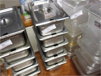 Stainless 1/4 Size Insert with Lids