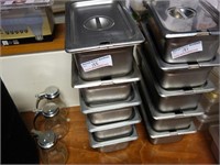 Stainless 1/4 Size Insert with Lids