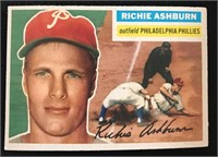 1956 Topps #120 Richie Ashburn HOF SP Mid grade Co