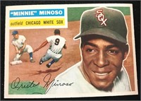 1956 Topps #125 Minnie Minoso SP only 5 decade MLB