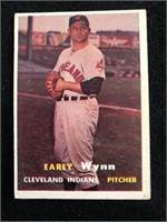 1957 Topps #40 Early Wynn HOF Lower grade Conditio
