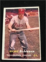 1957 Topps #70 Richie Ashbrun HOF Lower grade Cond