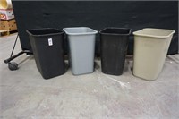 4 Wastebaskets