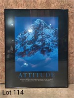 Attitude Inspirational Quote, 24inX30in