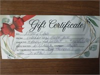 Willowbrook Gift Certificate