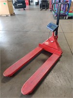 T&S Pallet Jack w/ Scale, Model PMS-2748