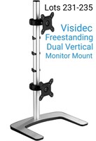 Freestanding Vertical Mount for Dual Monitors