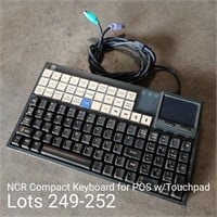 NCR Compact Keyboard for POS w/Touchpad