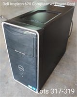 Dell Inspiron 620 Computer w/ Power Cord