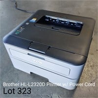 Brother HL-L2320D Printer w/ Power Cord