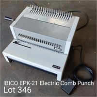 IBICO EPK-21 Electric Comb Punch