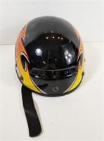 Fiberglass DOT Flamed Helmet (XXL)