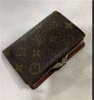 LV authentic porte Fuilles Monnaise vintage wallet