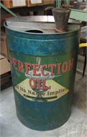 Rare 1920's 30' Oil Parts Washer 55 Gallon Barrel