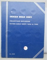 (31) 1879-1909 Indian Head Cents in Folder.