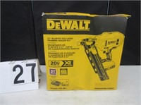 DeWalt 20 volt cordless Framing Nailer Kit