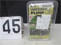 Beckett Waterfall pump