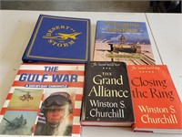 Lot of War Books and Desert Storm Cards