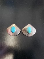 Turquoise Sterling Earrings