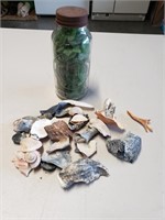 Lot of Sea Shells and Sea Glass
