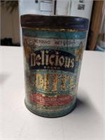 Vintage Coffee Tin