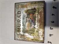 Vintage Murad Turkish Cigarette Tin
