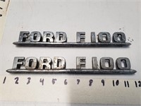 2 - Vintage Ford F100 Emblems