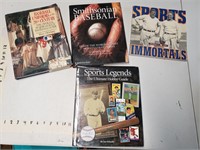 Assorted Baseball Coffee Table Books