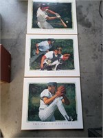 Lot of Baseball Prints