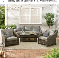 Seabrook 4pc patio sofa set