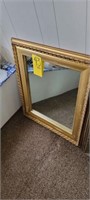 Framed mirror--28" x 31"