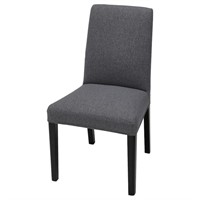 BERGMUND Chair cover, Gunnared medium gray