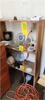 handmade shelving--two shelves