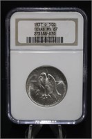 1937-D MS67 Texas Commemorative Silver Half Dollar