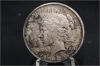 1921 Toned Silver U.S. Peace Dollar *KEY DATE