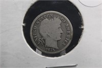 1915 Barber Silver Dime Error See Pics