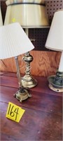 3 brass lamps