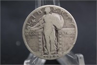 1929-S Standing Liberty Silver Quarter