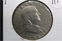 1953-S Franklin Silver Half Dollar