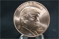 1oz .999 Pure Copper President Trump Coin