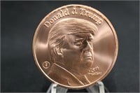 1oz .999 Pure Copper President Trump Coin