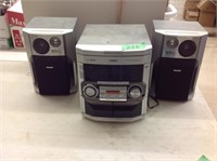 Phillips stereo & speakers