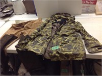 cameo coat & hunting pants